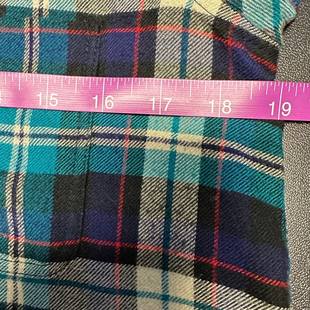 American Eagle Ahh-Mazingly Soft Plaid Boyfriend Flannel Shirt Women’s M - Picture 8 of 9